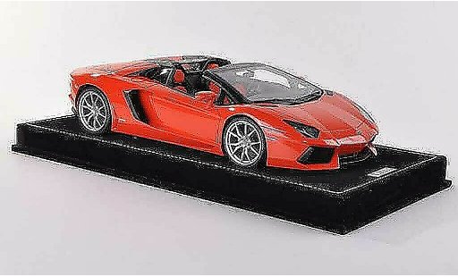 Lamborghini Aventador LP700-4 1/18 MR Collection Roadster orange miniature