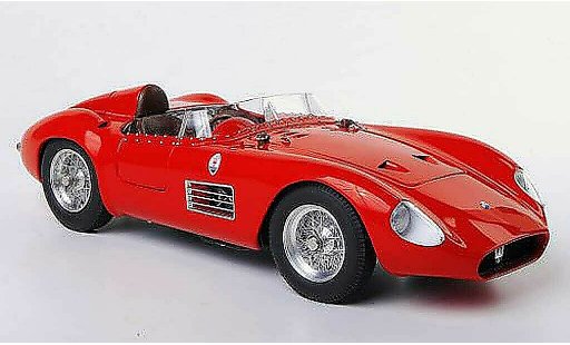 Maserati 300 Base 1/18 CMC S rouge 1956 miniature