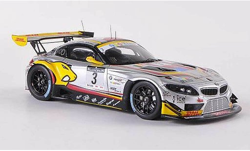 Bmw Z4 course 1/43 Spark E89 No.3 DHL 24h Spa 2012 M.Palttala/B.Leinders/M.Martin miniature
