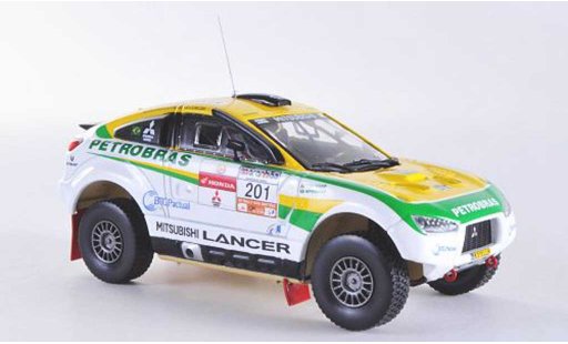 Mitsubishi Racing Lancer Base 1/43 Vitesse No.201 G.Spinelli / H.Youssef Rally dos Sertoes 2012 miniature