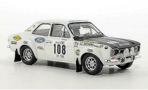 Ford Escort MK1 1/43 Trofeu 1600 TC No.108 R.Fiddler / B.Hughes Rally Portugal 1970 miniature