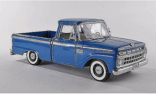 Ford F-100 Pickup 1/18 Sun Star 00 Douane Cab bleu 1965 miniature