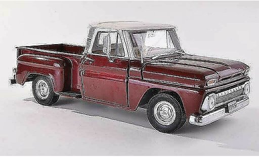 Chevrolet C-10 Pickup 1/43 Sun Star Pick Up Stepside noire-rouge/beige miniature