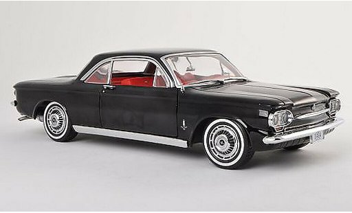 Chevrolet Corvair Coupe 1/18 Sun Star noire 1963 miniature