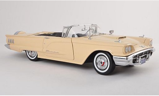 Ford Thunderbird Squarebird 1/18 Sun Star Cabriolet beige miniature
