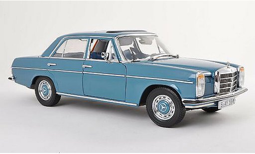 Mercedes 220 Base 1/18 Sun Star (W115) bleu Strich 8 1968 miniature