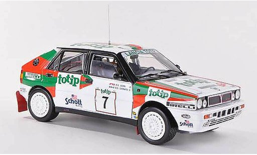 Lancia Delta HF Integrale 1/18 Sun Star No.7 Totip Rally Sanremo 1988 miniature