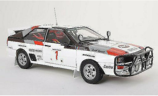 Audi Quattro a1 1/18 Sun Star No.1 Safari Rally 1983 M.Mouton/F.Pons miniature