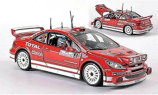 Peugeot 307 WRC 1/43 Vitesse No.6 Total Rally Monte Carlo F.Loix/S.Smeets 2004 miniature