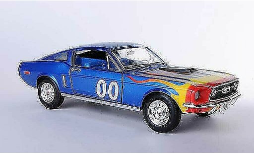 Ford Mustang Fastback 1/18 Johnny Lightning No.00 The Dukes of Hazzard - Cooter's miniature