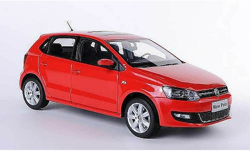 Volkswagen Polo Base 1/18 Paudi V rouge Asien-Version 2011 miniature