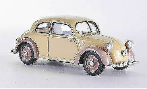 Mercedes 170 Base 1/43 WhiteBox H beige/marron 1938 miniature