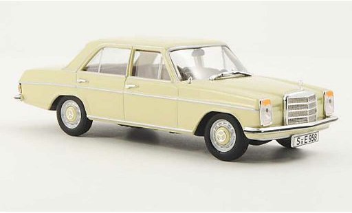 Mercedes 280 1968 1/43 WhiteBox (W115) beige miniature