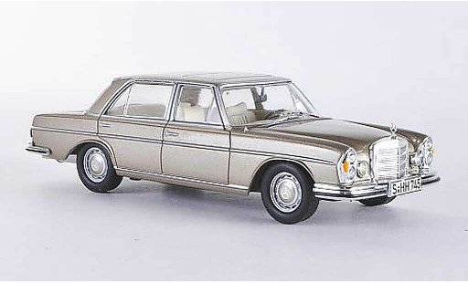Mercedes 300 6.3 1/43 WhiteBox (W109) beige 1968 miniature