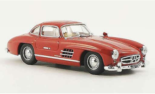 Mercedes 300 Base 1/43 WhiteBox (W198) rouge 1954 miniature