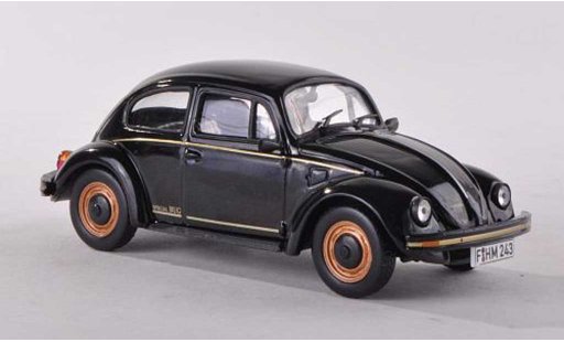 Volkswagen Coccinelle Base 1/43 WhiteBox Special Bug noire 1983 miniature