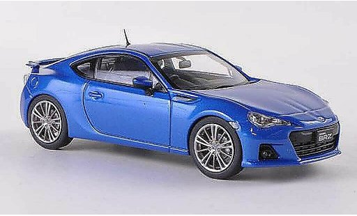 Subaru BRZ Concept 1/43 Ebbro bleue RHD Tokyo Motor Show 2011 miniature