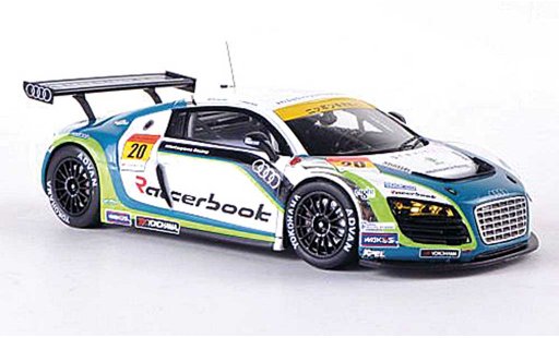 Audi R8 lms 1/43 Ebbro No.20 Hitotsuyama Racing Super GT300 2012 M.Kim/H.Noda miniature
