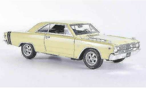 Dodge Dart 1968 1/43 Highway 61 GTS beige/noire miniature