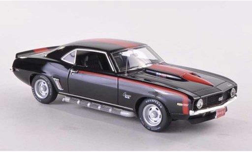 Chevrolet Camaro SS 1/43 Highway 61 427 noire/rouge 1969 miniature