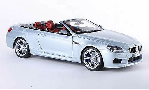 Bmw M6 Cabriolet 1/18 Paragon F12 grise 2012 miniature