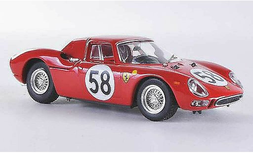 Ferrari 275 LM 1/43 Best No.58 J.Rindt / D.Piper 24h Le Mans miniature