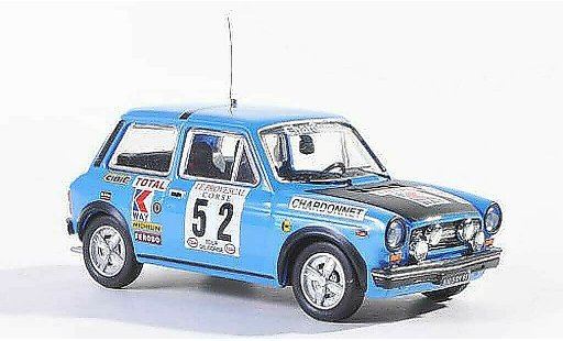 Autobianchi A 112 Abarth rallye 1/43 Best Abarth No.52 Tour de Corse 1977 Pagani/Carlotti miniature