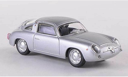 Fiat 750 Abarth 1/43 Best Zagato grisegrise 1958 miniature