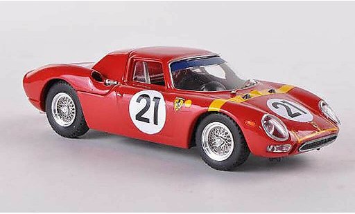 Ferrari 250 LM 1964 1/43 Best No.21 L.Bianchi Zolder miniature