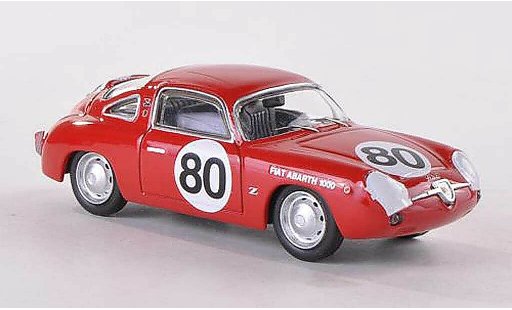 Fiat 750 Abarth 1/43 Best Zagato No.80 Sebring 1961 miniature