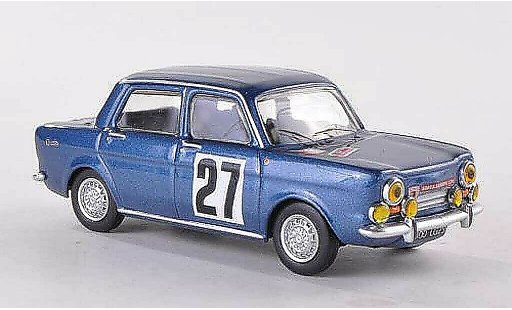 Simca 1150 Abarth 1/43 Best No.27 Rally de Franche-Comte 1967 miniature