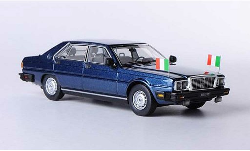 Maserati Quattroporte Presidential 1/43 Kess III 4.9 Pertini bleu 1983 miniature