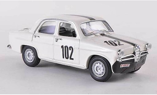 Alfa Romeo Giulietta berlina ti 1/43 Rio No.102 Rader/Bergman Nurburgring 1963 miniature