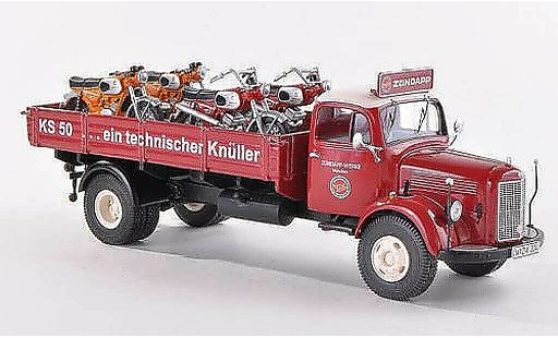 Mercedes L3500 Base 1/43 Premium ClassiXXs Platform/ 4 Zundapp KS Zundapp miniature