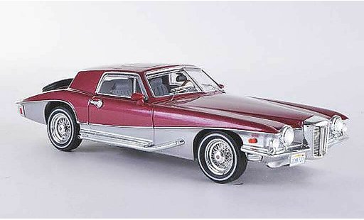 Stutz Blackhawk Coupe 1/43 Premium X rouge/grise Sondermodell limit&Atilde;&copy;e Auflage 750 pi&Atilde;&uml;ce 1971 miniature