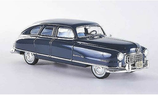 Nash Ambassador Airflyte 1/43 Premium X grise bleu Sondermodell limit&Atilde;&copy;e Auflage 500 pi&Atilde;&uml;ce 1950 miniature