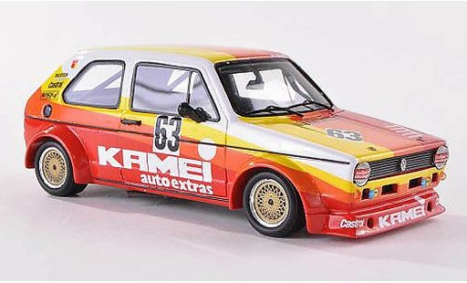 Volkswagen Golf Base 1/43 Spark MK1 Gr.2 No.63 Kamei 1000km Nurburgring 1977 B.Renneisen/W.Wolf miniature