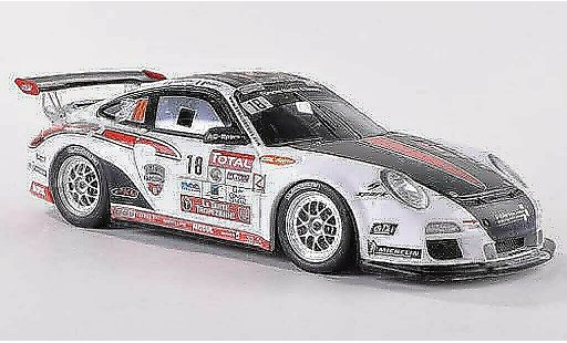 Porsche 911 GT3 RS 1/43 Spark 2012 No.18 Dumas Rallye Team Rally du Var R.Dumas/J.N.Vesperini miniature