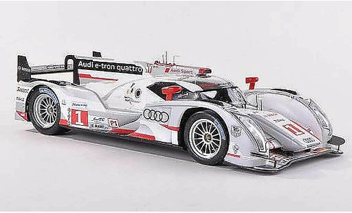 Audi R18 e-tron quattro 1/43 Spark No.1 Sport Team Joest 24h Le Mans 2012 M.Faessler/A.Lotterer/B.Treluyer miniature
