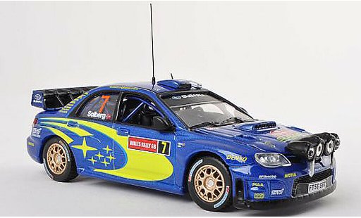 Subaru Impreza WRC 1/43 Vitesse 07 No.7 Rally Wales 2007 P.Solberg/P.Mills miniature