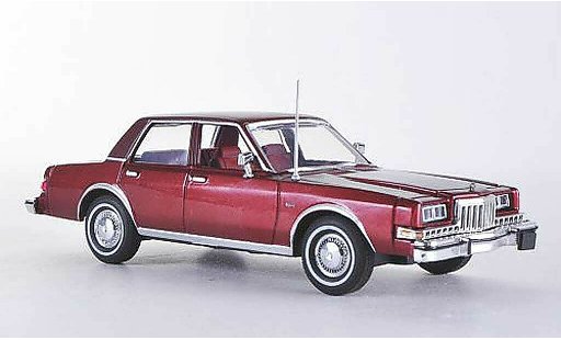 Dodge Diplomat Berline 1/43 American Heritage Models rouge/rouge 1985 miniature