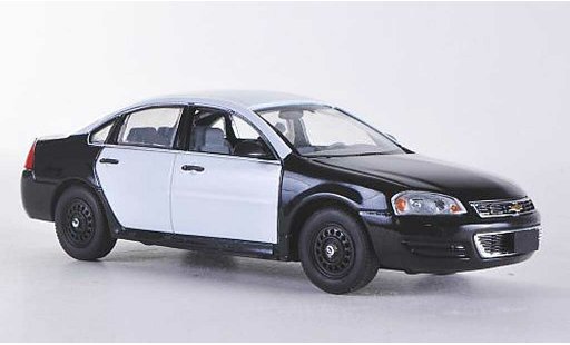 Chevrolet Impala police 1/43 First Response 2011 noire/blanche avec -Zubehor miniature