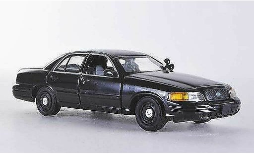 Ford Crown Police Interceptor 1/43 First Response Victoria noire avec -Zubehor miniature