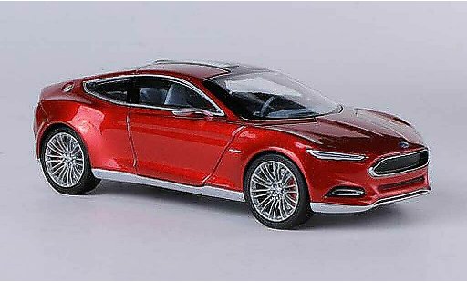 Ford Evos Concept 1/43 Norev rouge orange IAA 2011 miniature