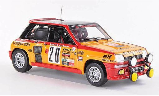 Renault 5 Turbo 1/18 Universal Hobbies No.20 Calberson Rally Monte Carlo 1981 miniature