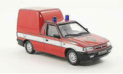 Skoda Felicia Pick-Up 1/43 Abrex Pompiers 1996 miniature