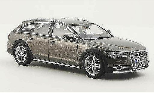 Audi A6 allroad 1/43 Kyosho Quattro (C7) grise 2012 miniature