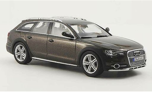 Audi A6 allroad 1/43 Kyosho Quattro (C7) marron 2012 miniature