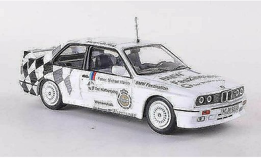 Bmw M3 coupe 1/43 IXO E30 Nurburgring Taxi 1990 M.Martini miniature
