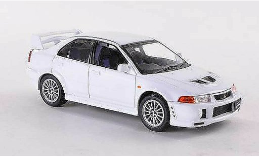 Mitsubishi Lancer Evolution VI 1/43 IXO blanche 1999 miniature